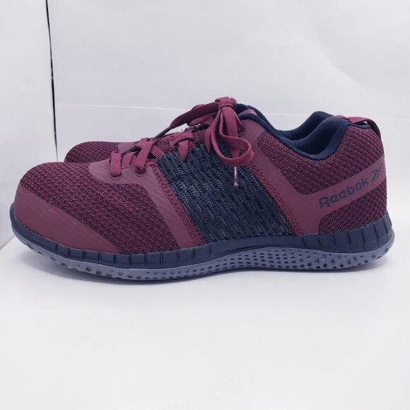 Reebok Composite Toe Work ULTK Lace Up Shoes Women's Size 11.5 Red & Black - Picture 4 of 13